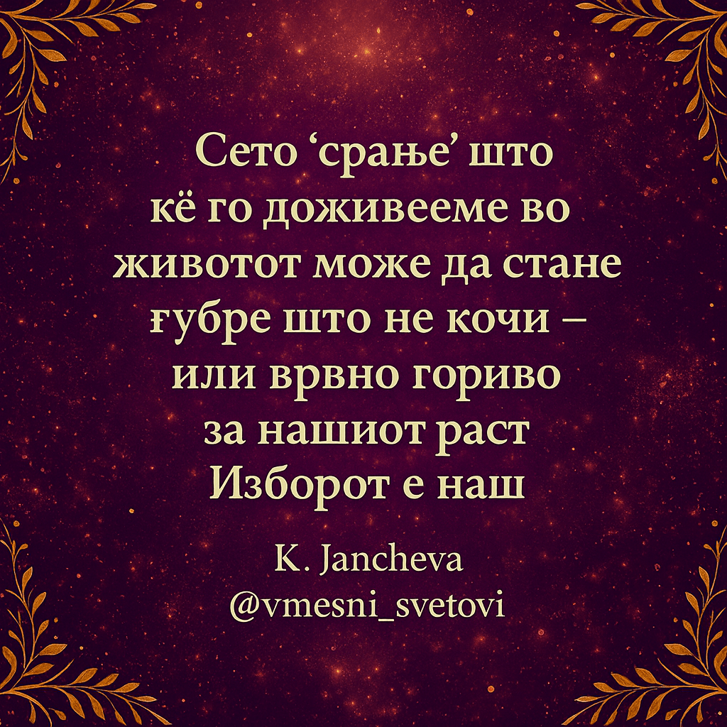 Кога болката станува гориво за&nbsp;раст